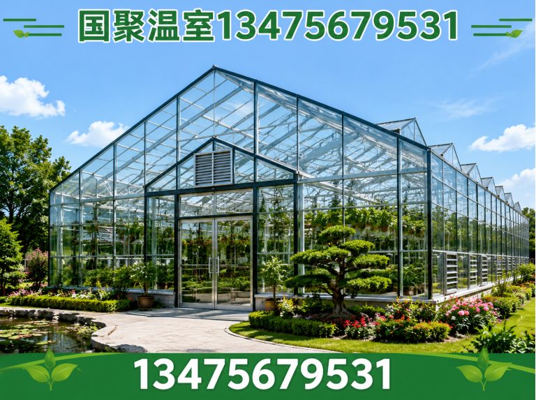 潍坊滨海经济技术开发区连栋薄膜温室展示图